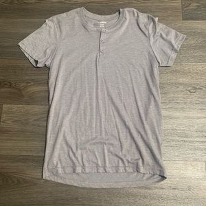 Gray Henley Shirt